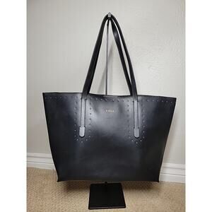 Furla Paradise Black Tote Bag With Bag Inside